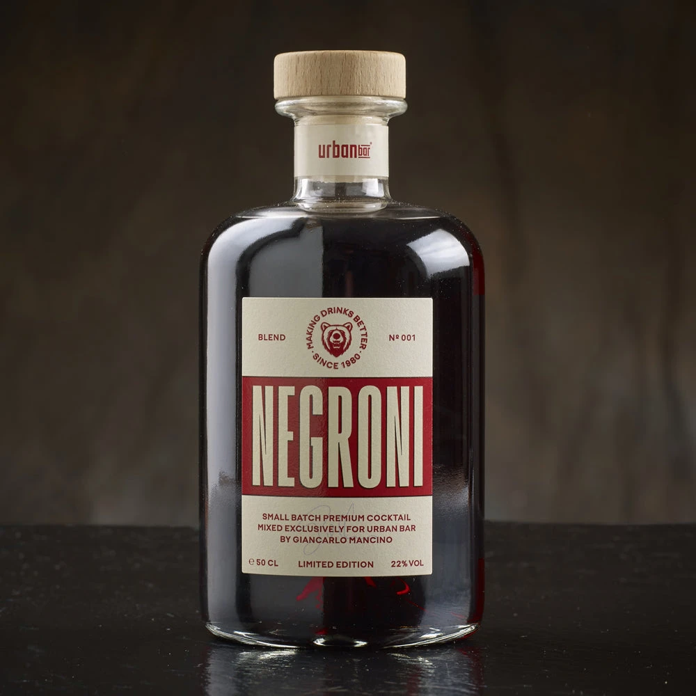 Pre Mixed Negroni (No.1) - 50cl 1 Pre Mixed Negroni (No.1) - 50cl