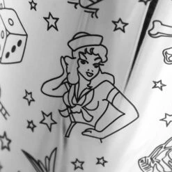 Tattoo Tin-on-Tin Stainless Steel Weighted Cocktail Shaker 75cl -UrbanBar Shop UB3532 3