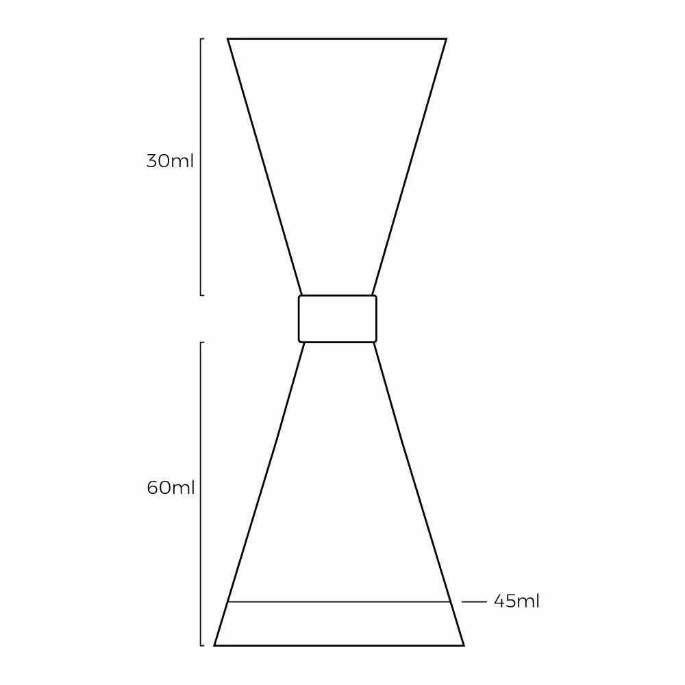 Mr Slim Jigger 30/60ml 2 Mr Slim Jigger 30/60ml - Image 2