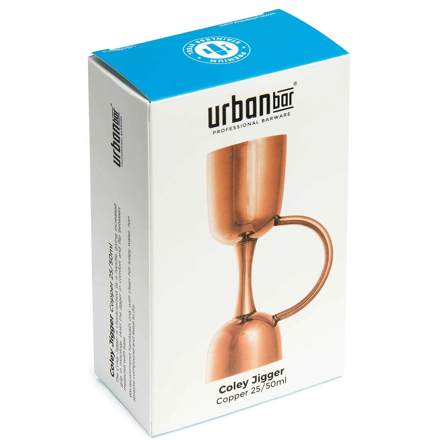 Coley® Copper Jigger 25ml/50ml 5 Coley® Copper Jigger 25ml/50ml - Image 5